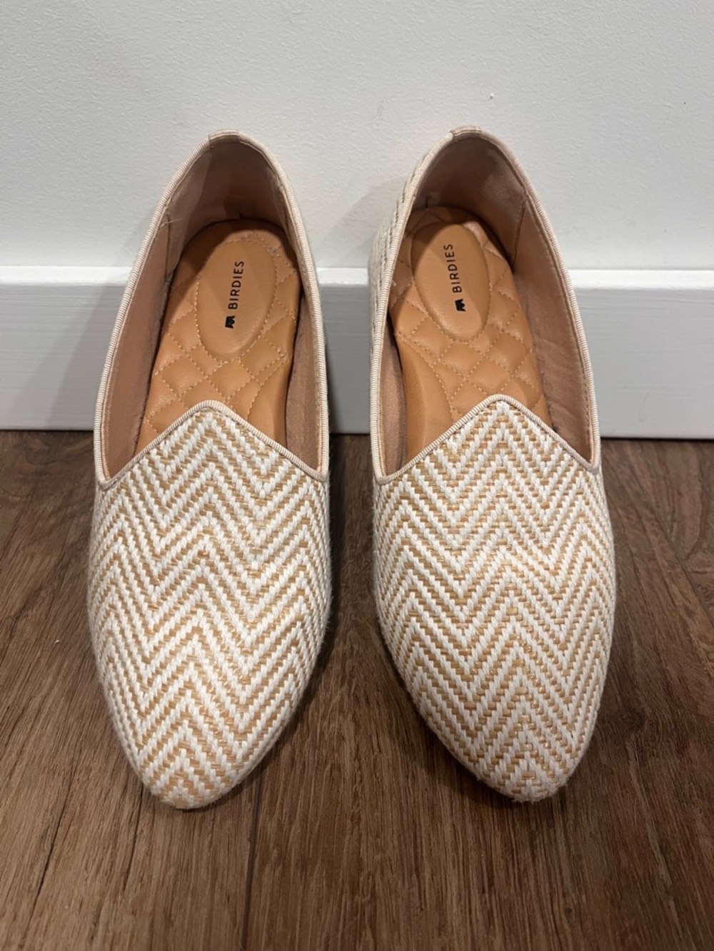 Birdies The Heron in Chai Chevron Size 8 - Picture 5 of 13